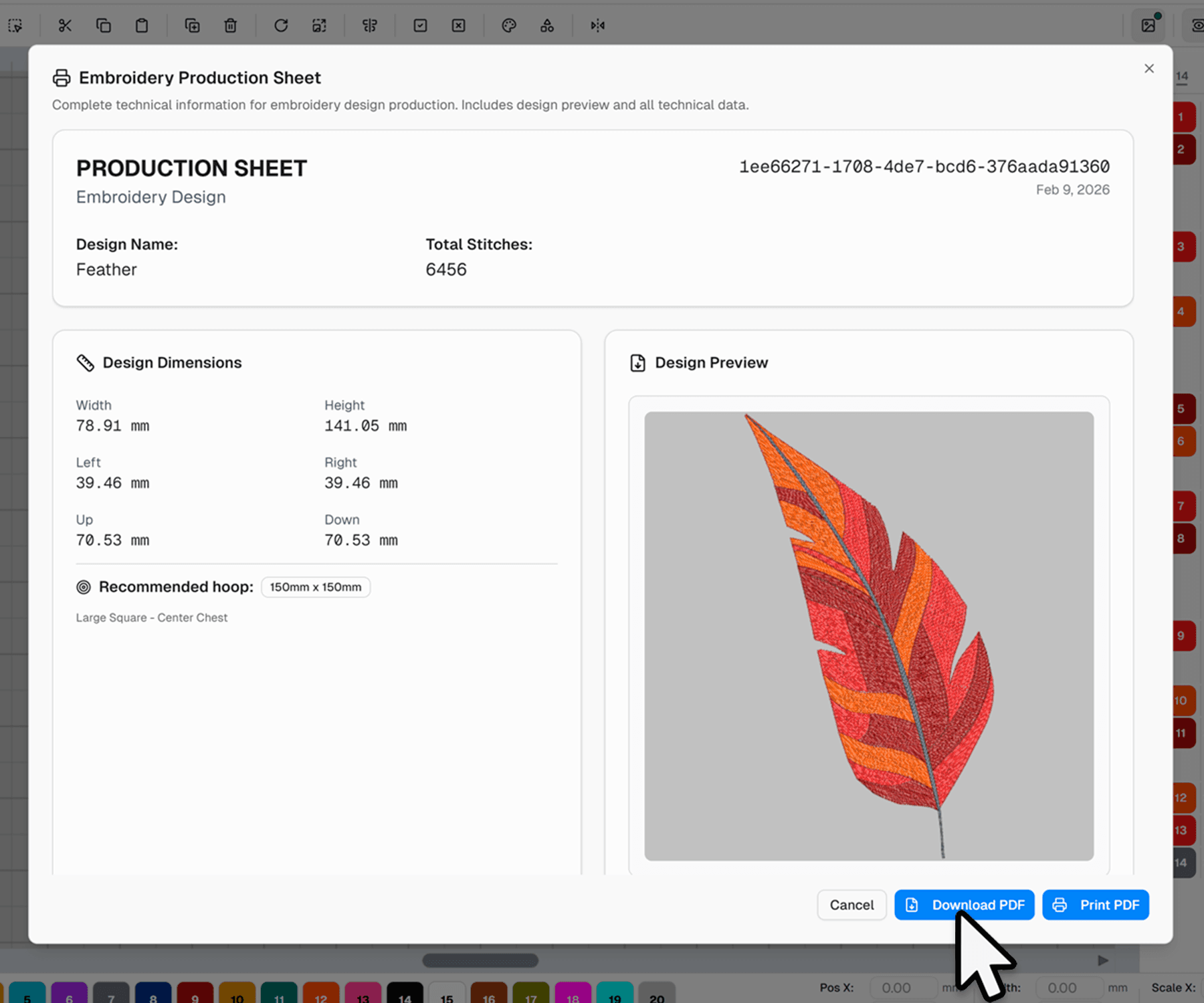 Estimate production cost and time instantly.