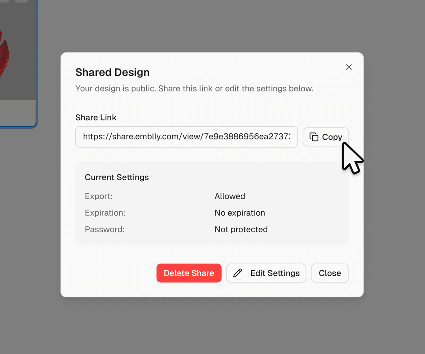 Share designs and collect client approvals.